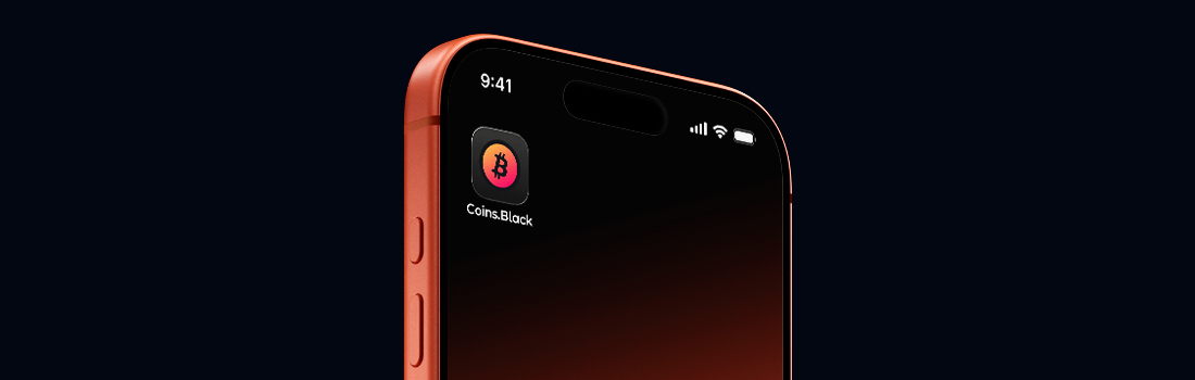 Coins.Black iOS App